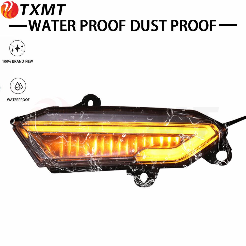 Honda Gold Wing GL1800 F6B Rearview Mirror with LED Turn Signal Light (2018-2023)