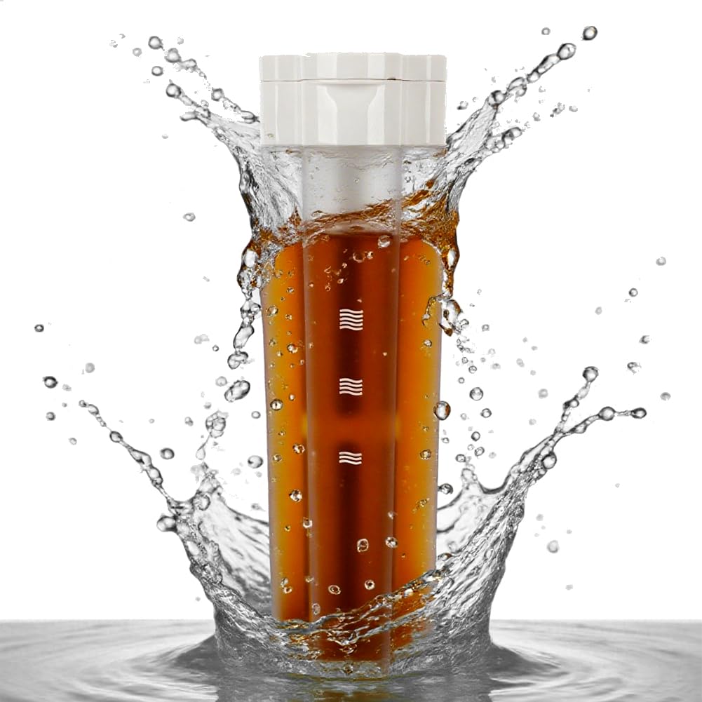 Watchget Portable Cold Brew Coffee Maker, 600ml/20oz, Iced Coffee Maker, Tea Brewer, Leak-Proof, Removable Fine Mesh Filter, Ideal for Home Use