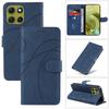 Magnetische Leder-Brieftaschenhülle für Moto G86 G85 G84 G56 G54 G34 G06 G05 G15 G24 G55 G35 G75 Edge 50 60 Pro Ultra Hülle Kurvenlinie