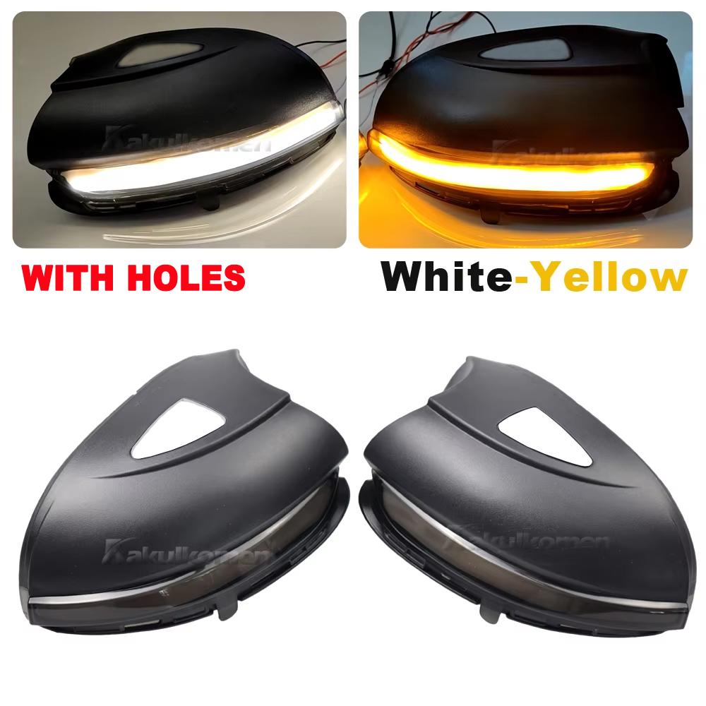 LED Dynamic Turn Signal Light For Volkswagen VW GOLF 6 VI MK6 GTI R Line R20 Touran Flasher Flowing Water Blinker Flashing Light