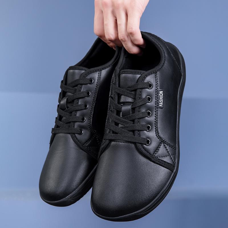 2025 Era Trend Shoes Men's PU Face Lace Up Casual Shoes Women's Hiking Oversized Soft Sole Lightweight Sports Walking Shoes