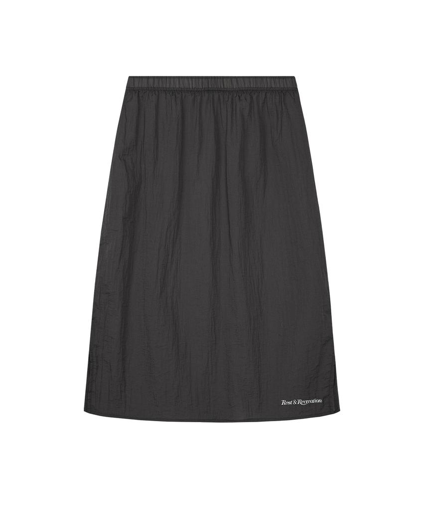 REST&RECREATION See Through Skirt - Charcoal