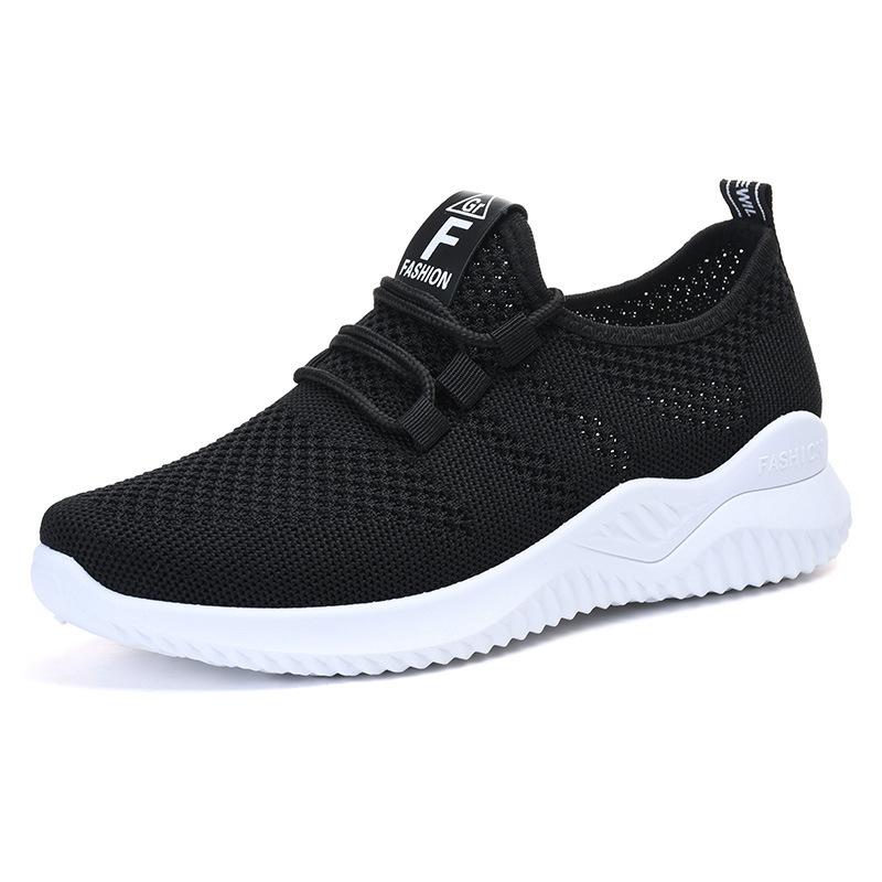 

Women s Spring Casual Breathable Running Shoes - Soft Sole Sports Sneakers Size 41