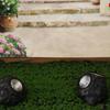 Simulation Stone Solar  Rock Lamp Waterproof Lawn Lamp Warm Light Solar Stone Light  Landscape