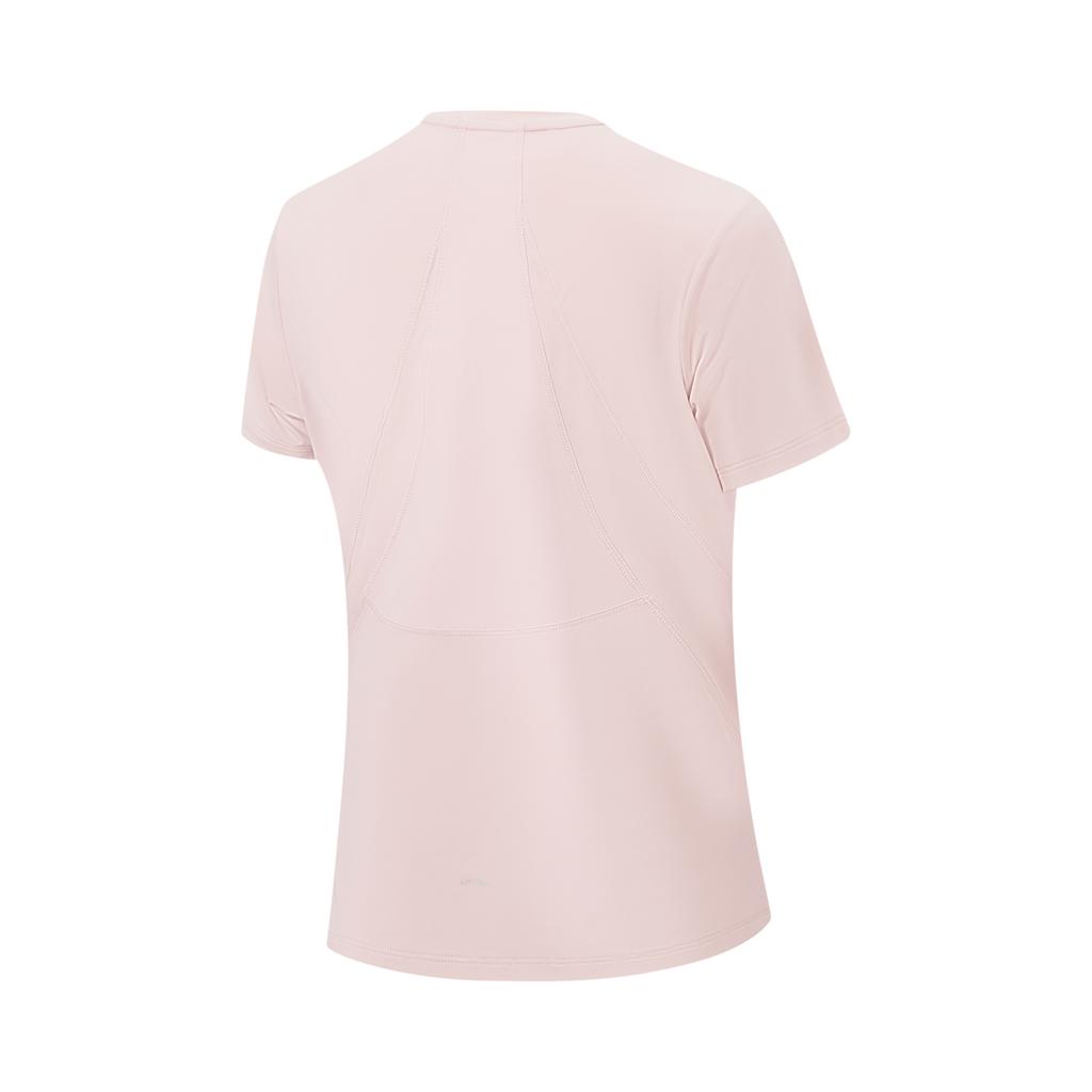 Li-Ning Fitness Series Solid Color Soft Minimalist Casual Short Sleeve T-Shirt Women tops ATSW332-5