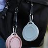 2pcs Simple and Practical Outdoors Silicone Folding Cup with Hanging Hole Creative Water Cup Travel Portable Washing Cup
