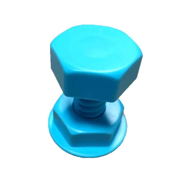 

1Pcs/1Set Screw Self-Adhesive Hook Cute Cartoon Sticky Hook For Wall Door Non Punching Hooks For Bag Storage Organizer Blue