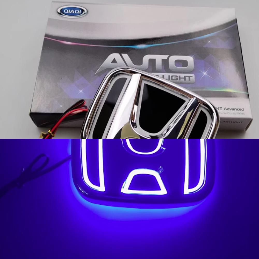 

Accord 5D Для Honda Подсветка эмблемы 9,8 см X 8 см Светодиодная подсветка багажника Подсветка логотипа Honda 5D Синий светодиод Задний фонарь для Honda Accord 2008-09 годов 9.8cmX8cm