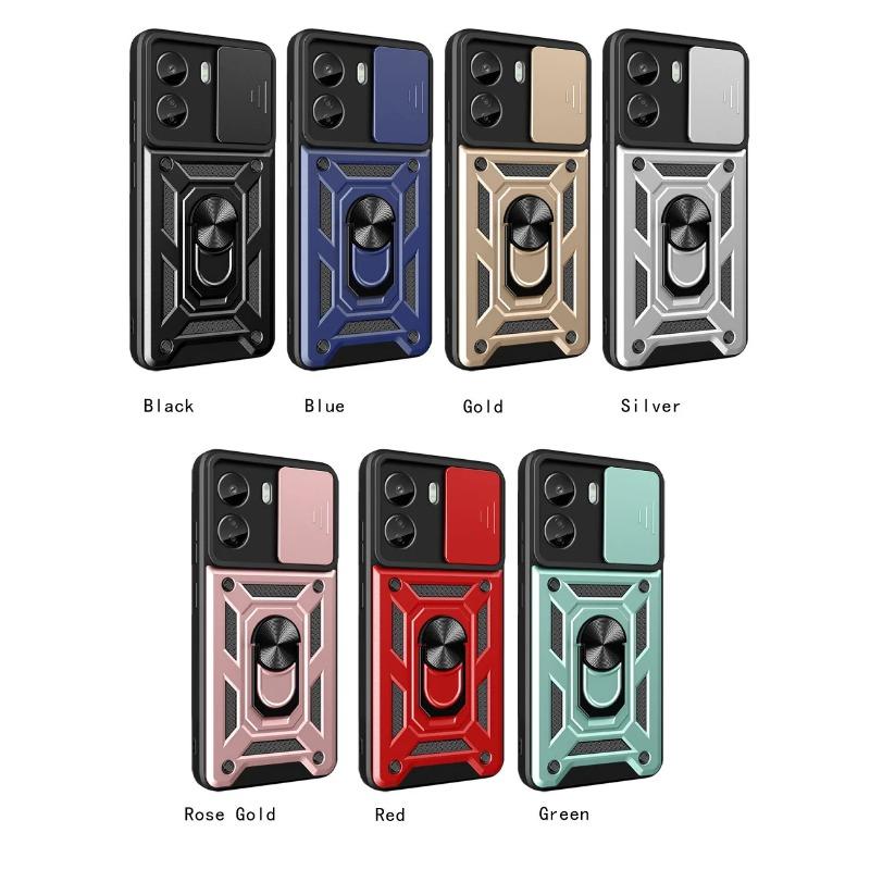Camera Protect Case for Xiaomi Redmi 13C 12 4G 12C 11A 10c 10 9T 9 9a 9c Redmi K60 Ultra K50 Gaming K40 Armor Hybrid Ring Cover