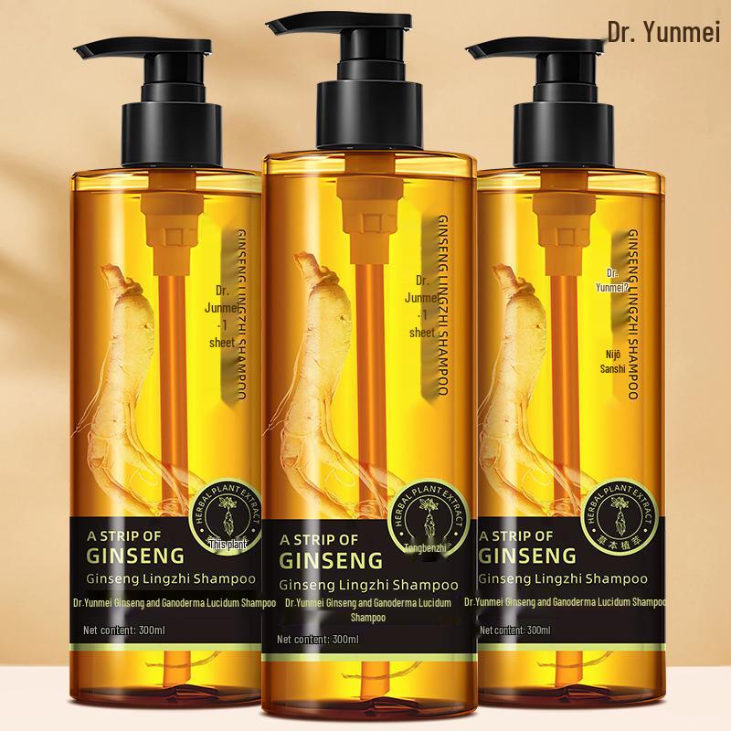 Yunmei Doctor Ginseng & Ganoderma Hair Growth Shampoo Doctor Yunmei Ginseng Ganoderma Shampoo жёлтый