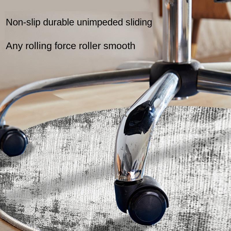 Geometrischer Teppich Arbeitszimmer Büro Computertisch E-Sport-Stuhl Rutschfeste Matte Schlafzimmer Rechteckige Kristall-Samt Fußmatte