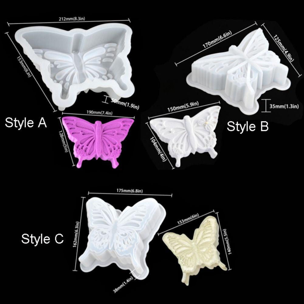 Bakeware Mousse Mold 3D Dessert Mould Chocolate Butterfly Shaped Cake Mold  Kitchen