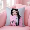 Fashion Star Fans Gift LLee Wonhee Cushion Cover Linen Pillowcase Cover Soft Decor for Sofa Home Room