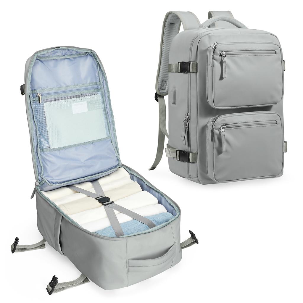 Velký cestovní batoh palubní taška Easyjet 45x36x20 Batoh pro ženy muže, školní batoh na notebook, voděodolný ruční turistický batoh