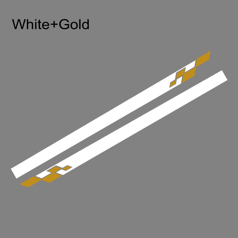 Car Door Side Sticker For Volkswagen VW Golf 5 MK7 MK6 Polo MK8 Rline GTI GTD Sport Stripes Decor Decal Auto Tuning Accessories