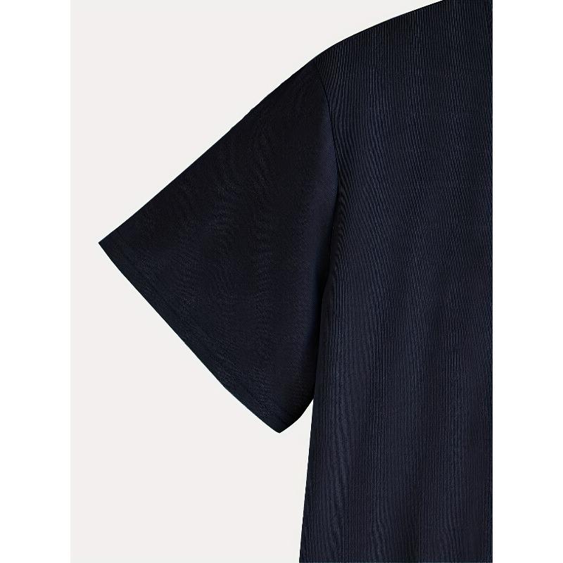 European Size Grooms Team Text Pattern Men's T-shirt, Casual Male Clothing For Summer Outdoor