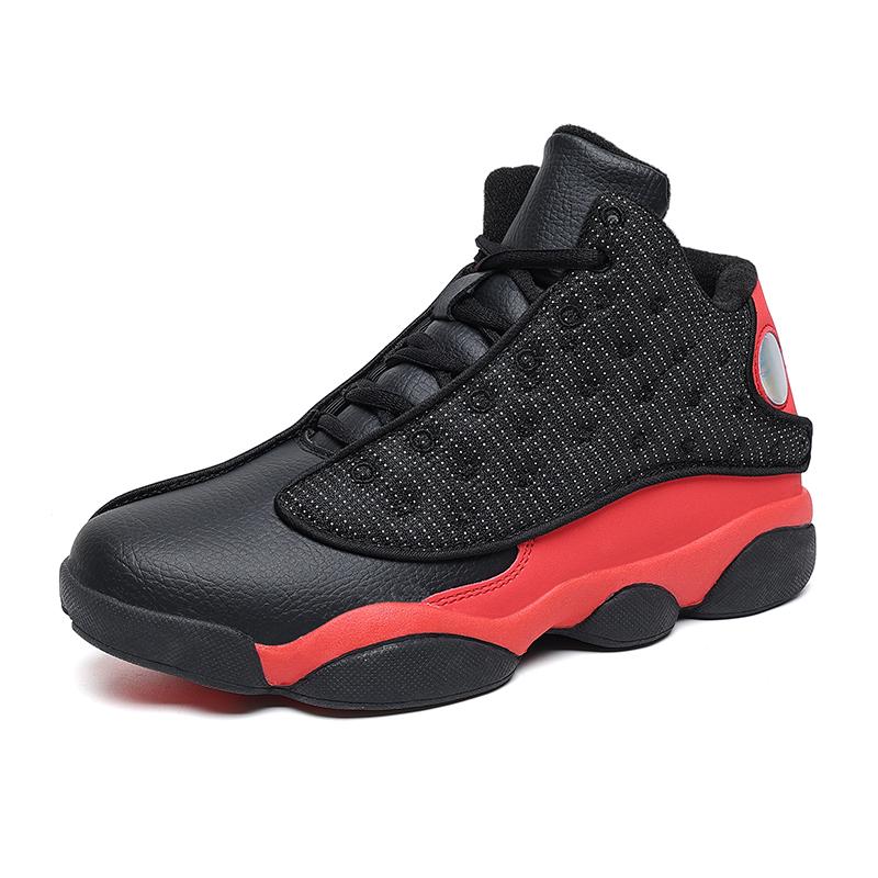 Zapatillas deportivas para hombre con hebilla giratoria cómoda, zapatos de moda juveniles, de alta calidad, de caña alta, prácticos para entrenamiento, zapatos de baloncesto