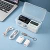 1 STÜCK Datenkabel Aufbewahrungsbox Power Ladekabel Management Und Desktop Kabelmanagement Organisation Kabel Organizer Tasche