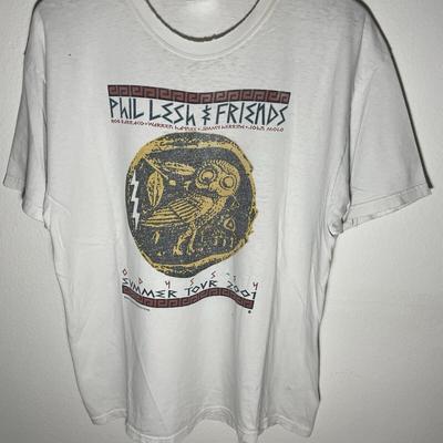 Vintage 2001 Phil Lesh And Friends Odyssey Summer Tour T-Shirt US355 Unisex T-Shirt