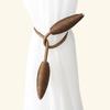 2Pcs Simple Curtain Tiebacks Curtain Holdbacks Buckle Holder for Home Window Curtain Decor