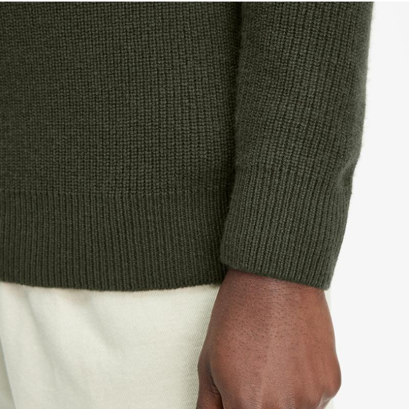 Fred Perry [scharf] Lammwollstrick   Jagdgrün Afpm2436539 408