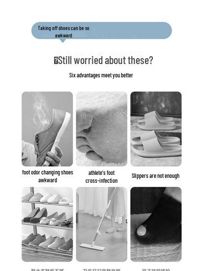 Waterproof Non-Slip Disposable Shoe Covers: Thick, Wear-Resistant, Non-Woven Foot Covers for Indoor Use