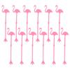 12 Pcs Flamingo Mixing Spoon Stirrer Supplies Drink Stick Coffee Cocktail
