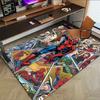 Spiderman Comic Panels Carpet For Playroom Bedroom Living Room Sofa Home Decorkids Game Area Rug Nonslip Floor Mat