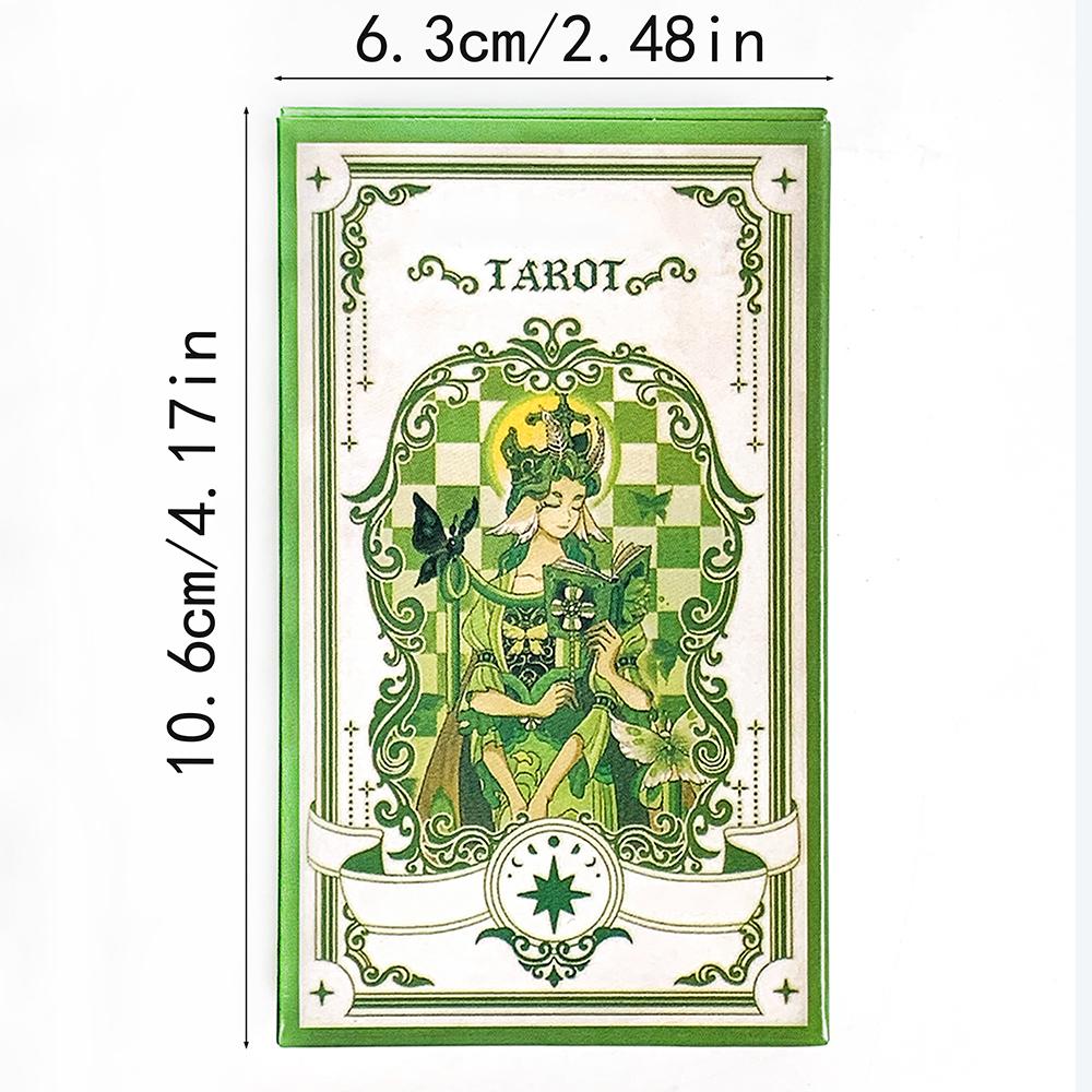NEW Tarot Cards 78 Pcs English Version Divination Oracle Deck Board Game Camping Party Card Game Meditation & Spiritual Practice