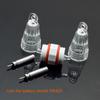 1Pc Led Fishing Light With 2 Battery Waterproof Dual Head Flashing Underwater Fish Suction Device Outdoor Fishing Accessories