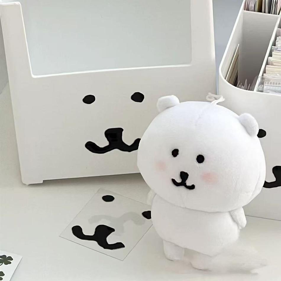 New Product Self-deprecating Joke Bear Cute Hanging Ornament Plush Anime Toy Keychain Bag Pendant Dolls Christmas Birthday Gifts