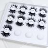 RED SIREN 30mm Long Mink Eyelashes Dramatic 100% Mink Full Strip Lashes Makeup Lashes Bulk Wholesale