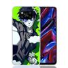 Blue Lock Isagi Yoichi Phone Case For Xiaomi Poco X7 X6 X5 Pro F7 Ultra Redmi 15C 15 13 13C 12 12C 10 10A 10C 9 9A 9C 9T Cover P