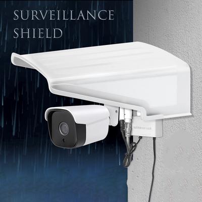 Pare-pluie pour caméra - Protection extérieure contre la pluie, le soleil, la poussière - Pare-soleil en plastique - Étui de protection pour caméra