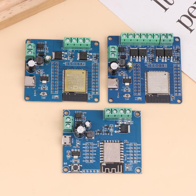 2/4-Way Mos Switch Module Dc 5-60V Esp32 Single-Way Relay Module Esp32-32E Module Wifi Bluetooth Development Board Uart Burning