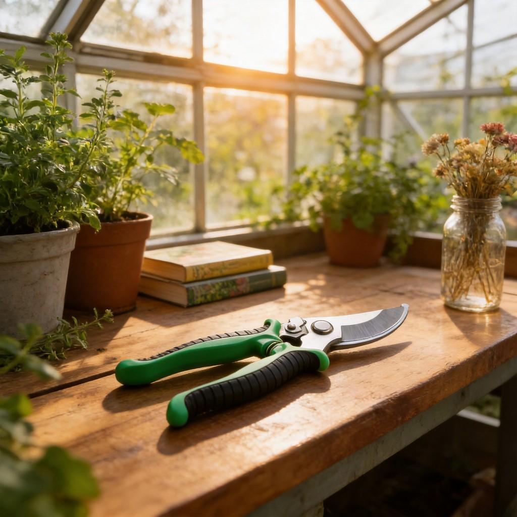 Gardening Pruning Shears With Stainless Steel Blades For Gardeners And Hobbyists