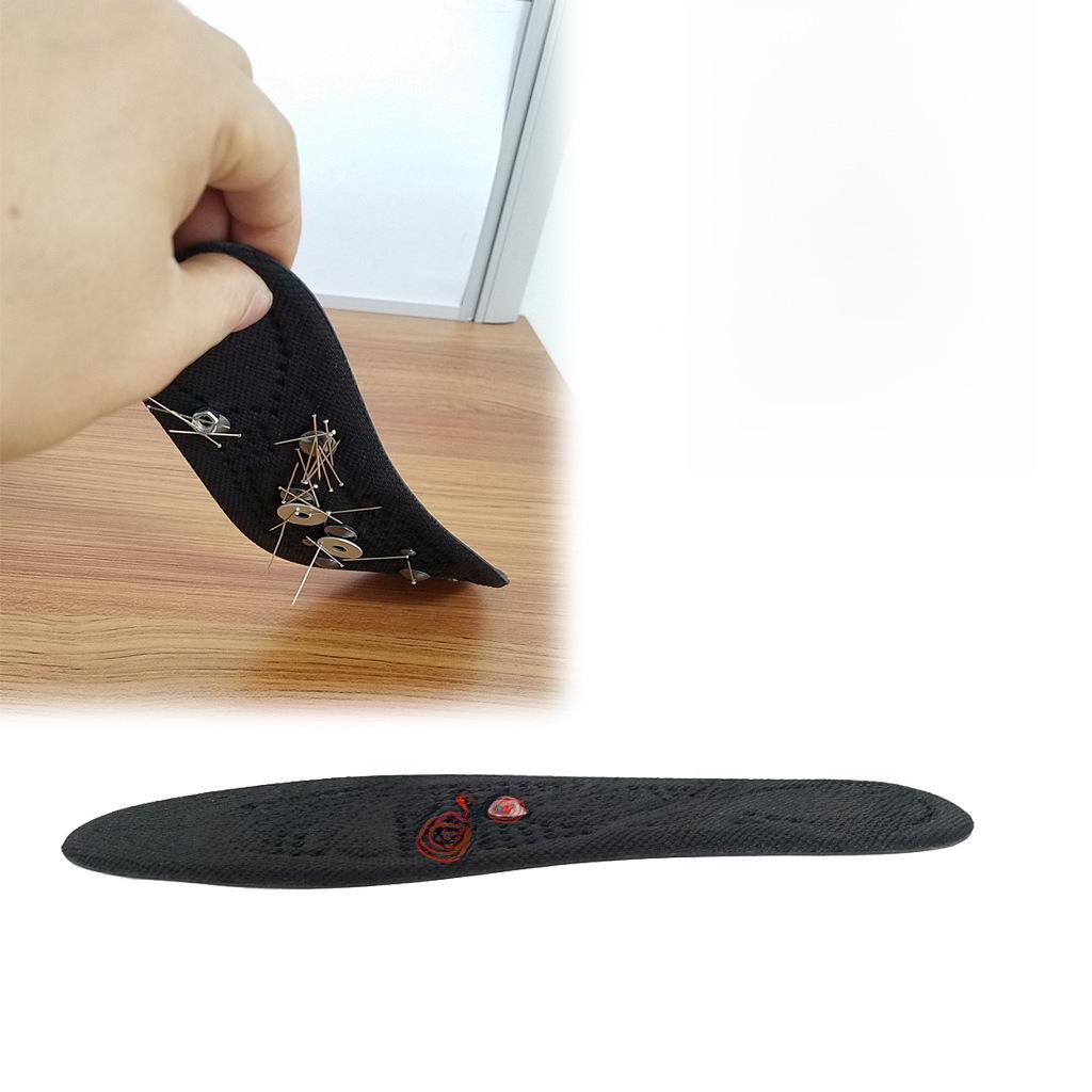 Magnetisk massasje pustende innleggssåler for menn og kvinner