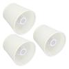 3Pcs Table Lampshade Hand Crafted High Transmittance Soft Cloth Highly Durable Safe Design Small
