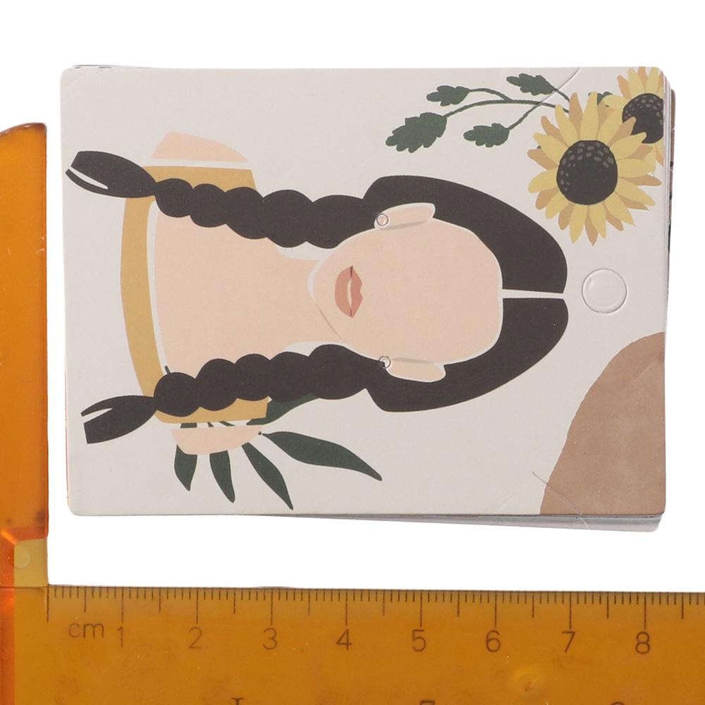 Lady Style Jewelry Display Cards Paper Earring Holder Cards Earring Cards  Jewelry Holder Cards