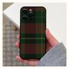 Scottish Plaid Warm Plaid Phone Case For Apple iPhone 15,14,13,12,11,Pro,X,XS,Max,XR,Plus,Mini Soft Black Cover