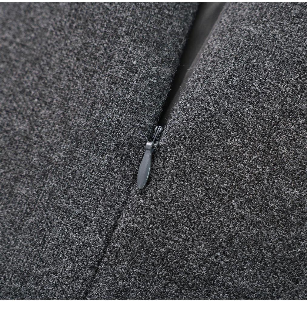 Light Luxury Wool Blend Vest & Knit Skirt Three-Piece Set