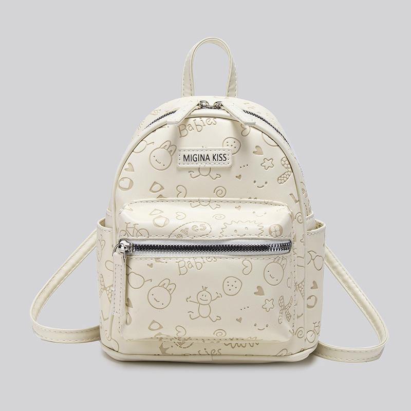 

2025 new backpack cute bear casual fashion travel small bag college student commuter travel bag