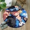 1pc S-Sanji  Carpet, Round Rug, Comfortable, Suitable for Entryways, Living Rooms, Office, And Bedrooms, Christmas Decoration