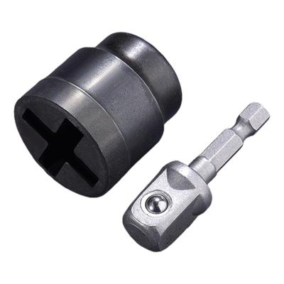 Adaptador Macaco Tesoura RV Estabilizador Macaco Tesoura Soquete Acessório Broca Pesado Auto