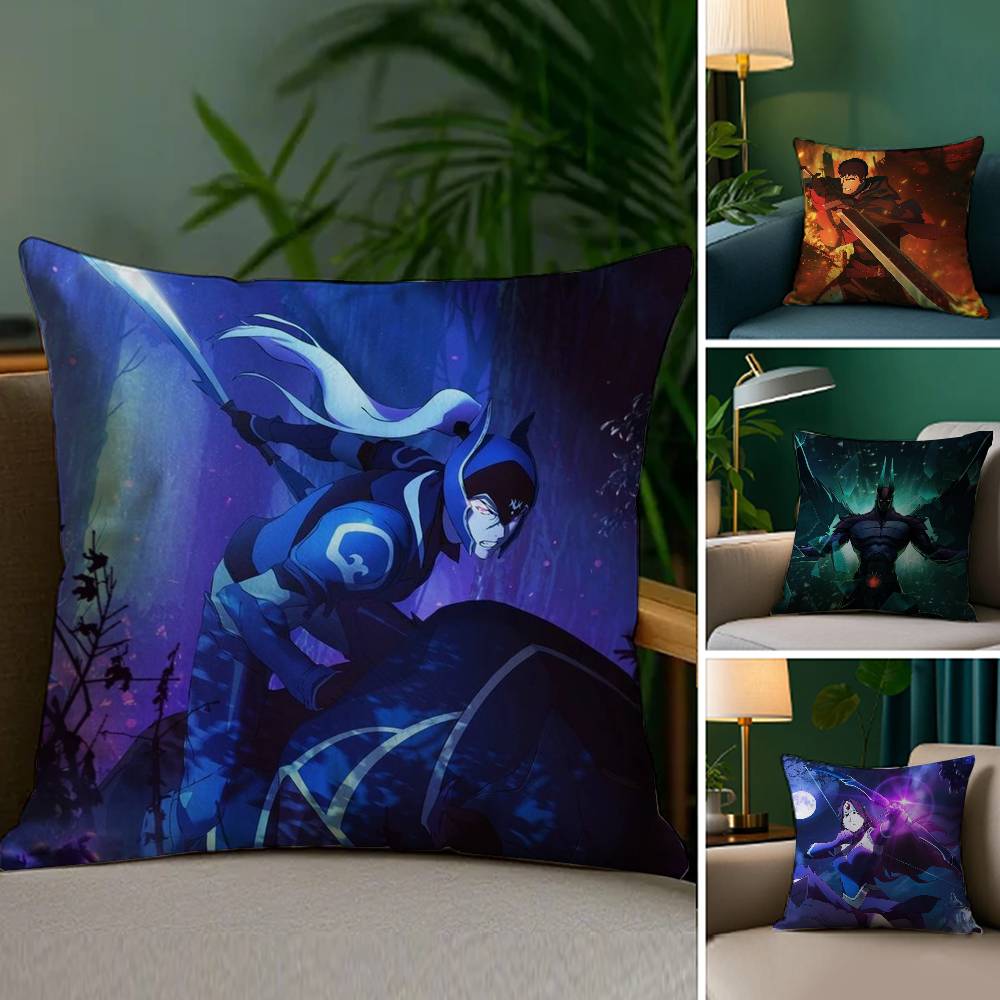 Game Cool D-Dota 2 Pillow Case Sofa Living Room Bedroom Double-sided Printing Square Cushion Nap Time Cushion Cover