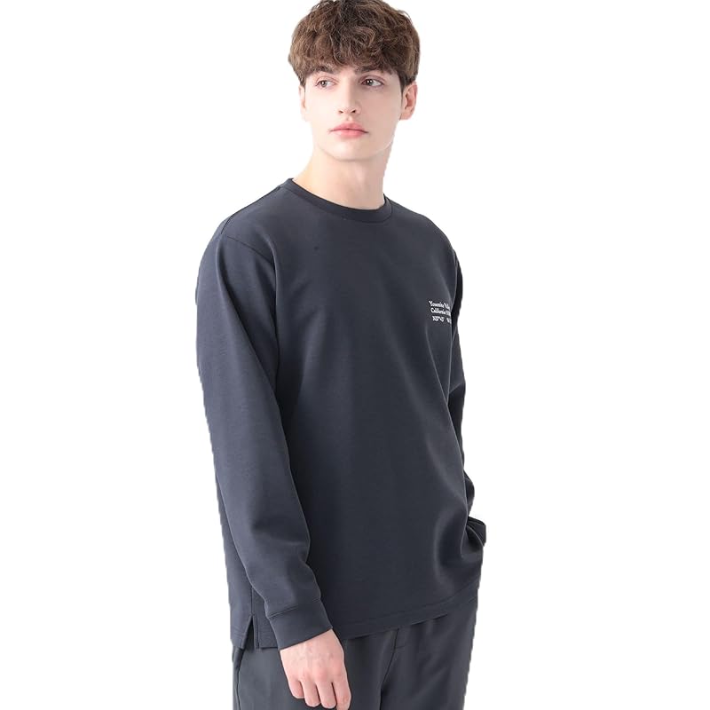 

[Beams Heart] L/S TEE cardboard logo print long sleeve cut and sew men s CH.GREY S