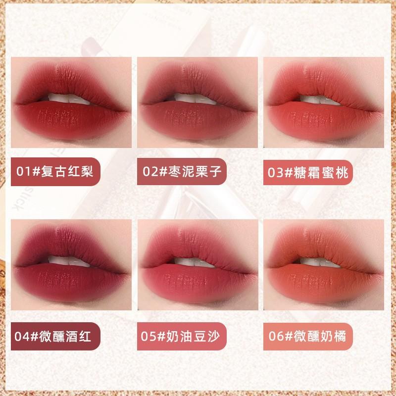 Hailunliren Matte Moisturizing Lipstick Daily Natural Shade For Students