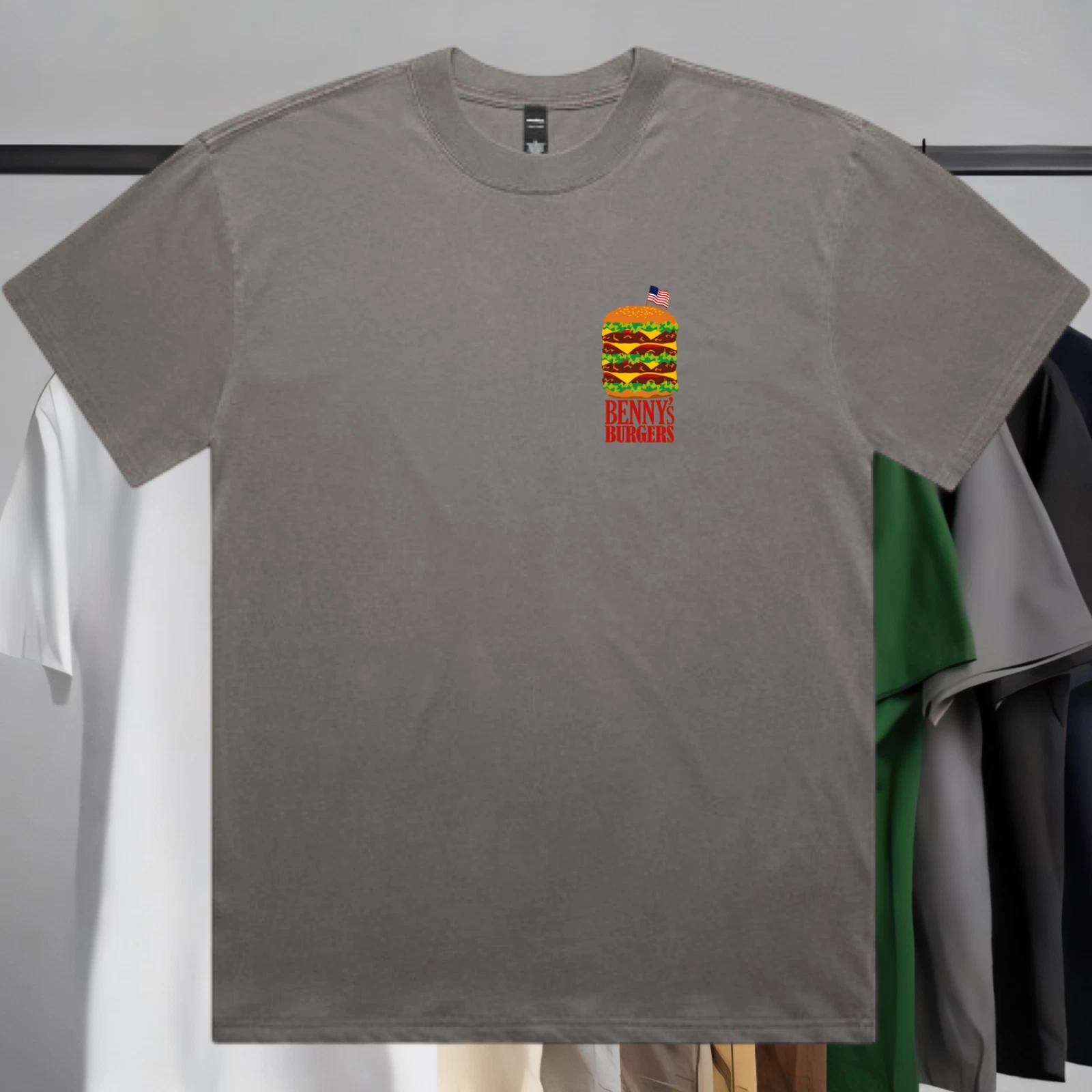 Benny s Burgers T-Shirt Classic Film Spoof Shirt L