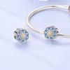Colorful Mandala Flower Bead Copper Plated Original Beads Fit Originalcharms Bracelet Beads Jewelry Gifts For Women