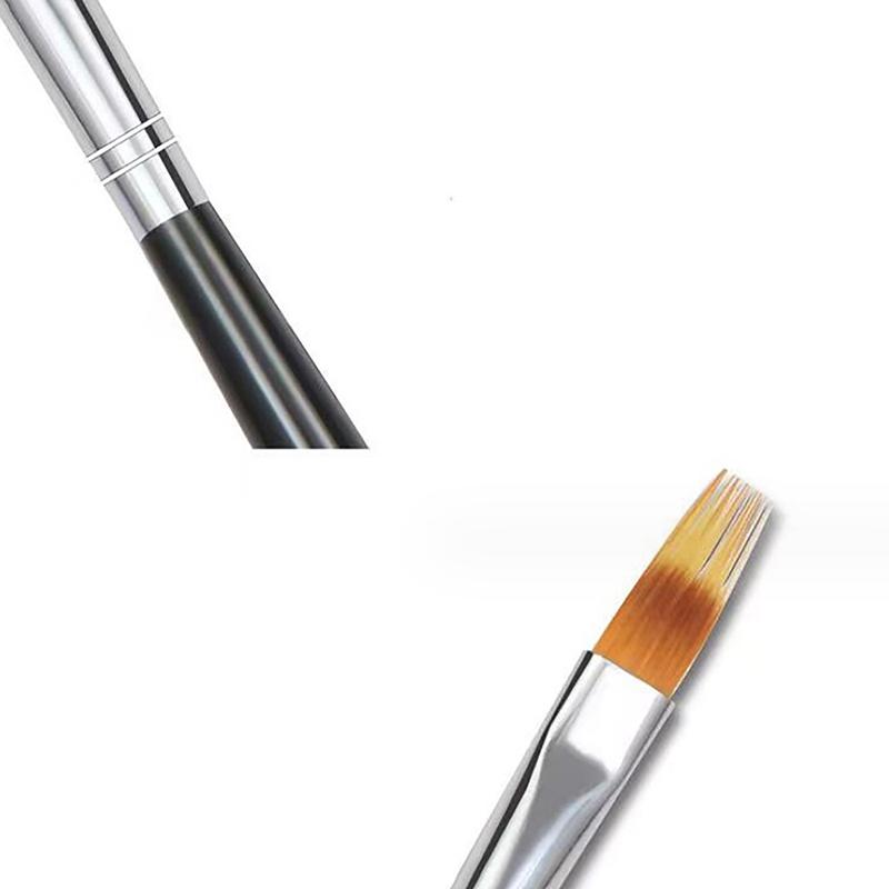 1Pcs Nail Art Brush Gel Brush For Nail Art Ombre Soft Gradient Brush For Manicure Nail Polish Drawing Painting Uv Gel Decor Pen